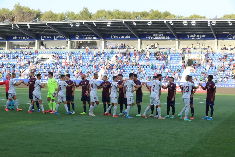 Foto del partido SD Huesca-Eibar, primera jornada de Segunda División 2021-22