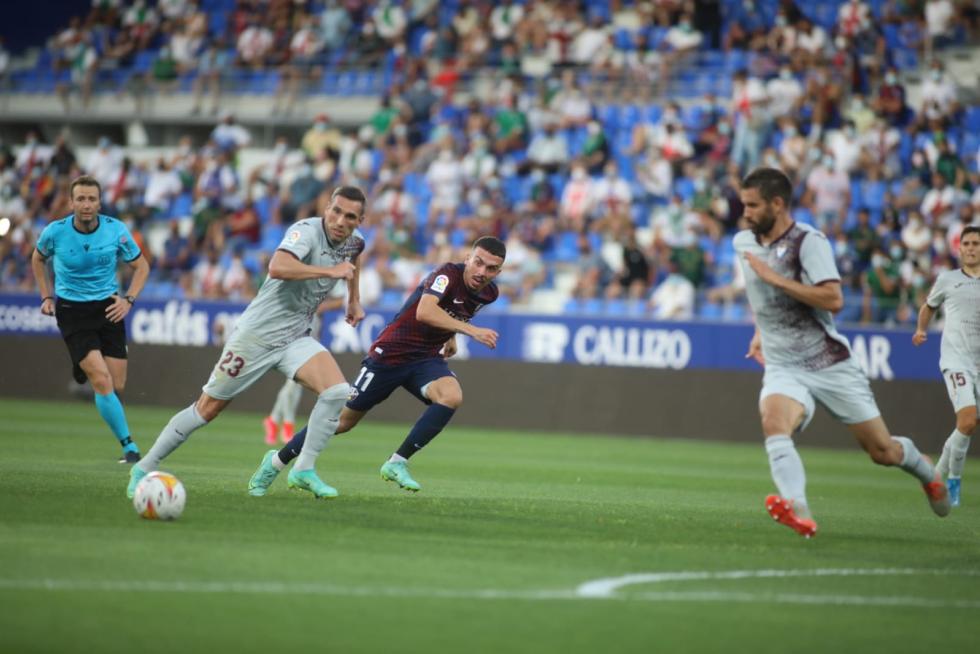 Foto del partido SD Huesca-Eibar, primera jornada de Segunda División 2021-22