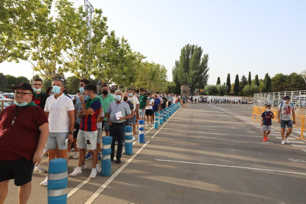 Foto del partido SD Huesca-Eibar, primera jornada de Segunda División 2021-22