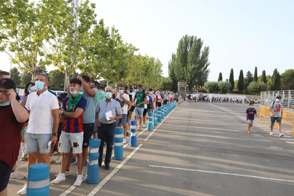 Foto del partido SD Huesca-Eibar, primera jornada de Segunda División 2021-22