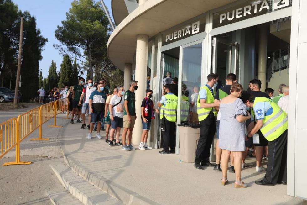 Foto del partido SD Huesca-Eibar, primera jornada de Segunda División 2021-22
