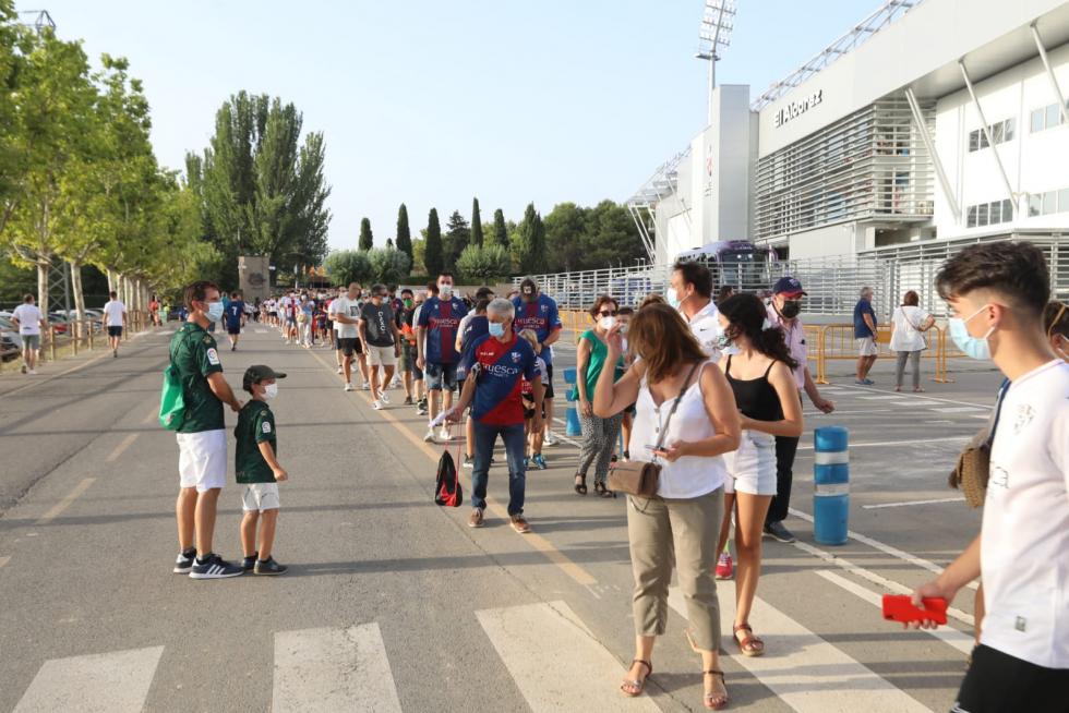 Foto del partido SD Huesca-Eibar, primera jornada de Segunda División 2021-22