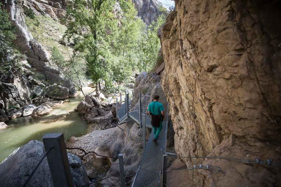 Ruta de las pasarelas de Aliaga