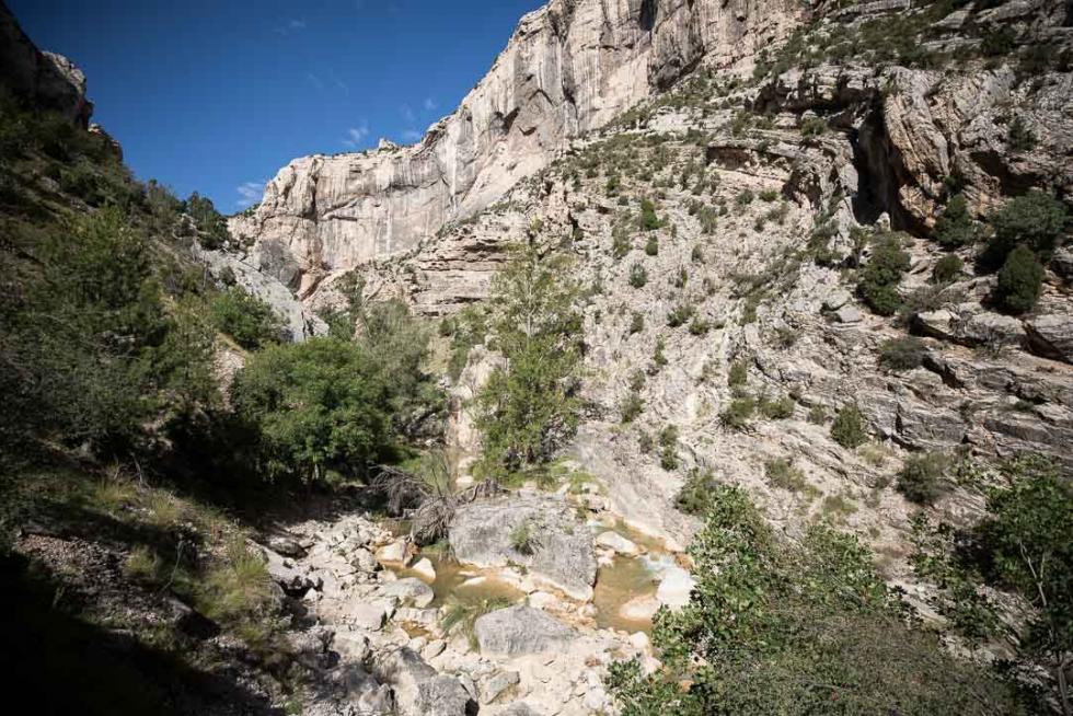 Ruta de las pasarelas de Aliaga