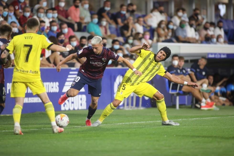 Foto partido SD Huesca-Real Oviedo, cuarta jornada de Segunda División