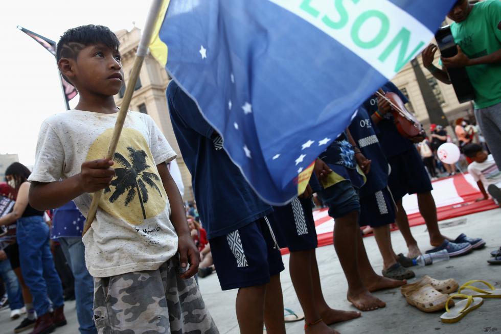 Protest against Brazil's President Jair Bolsonaro, in Sao Paulo