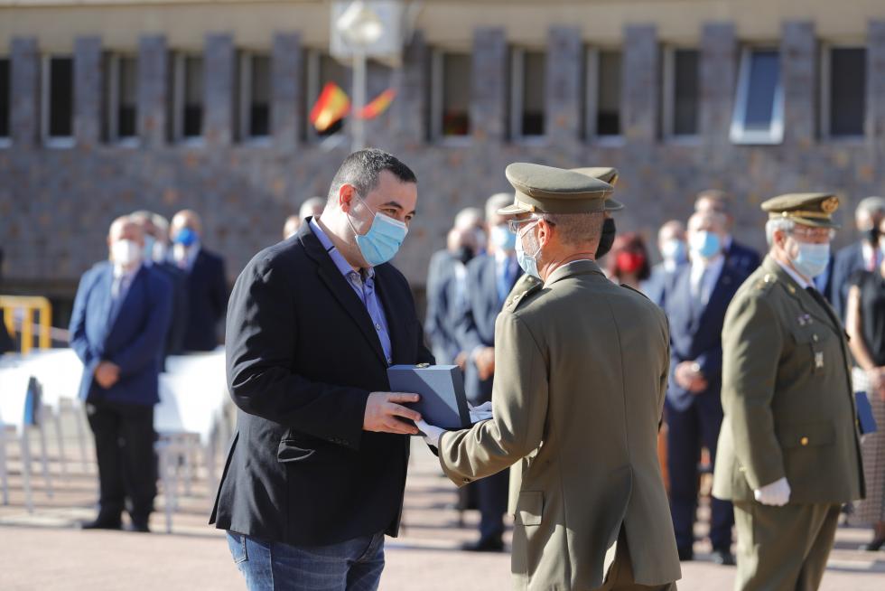 Acto del XXV aniversario en la Delegación de Defensa en Aragón