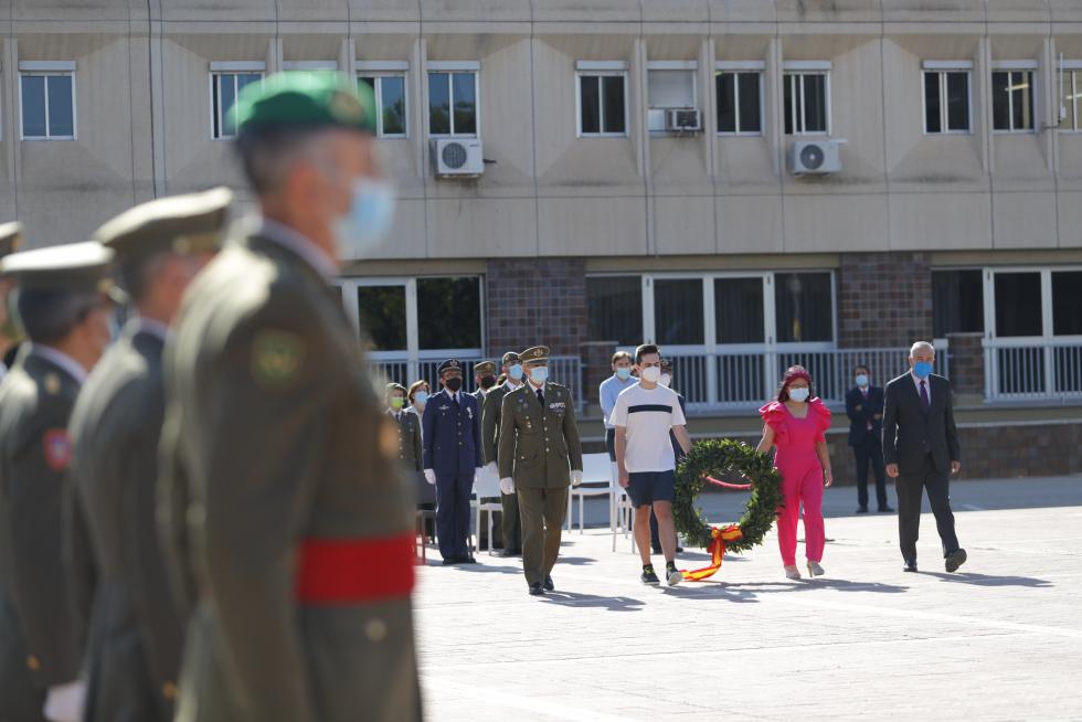 Acto del XXV aniversario en la Delegación de Defensa en Aragón