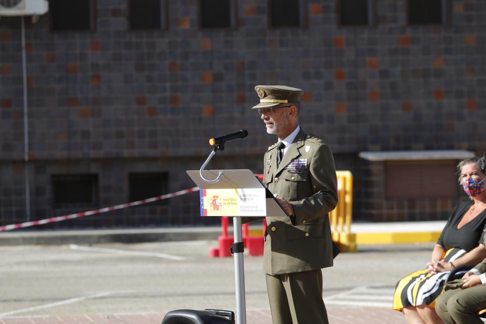 Acto del XXV aniversario en la Delegación de Defensa en Aragón