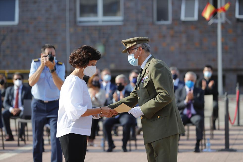 Acto del XXV aniversario en la Delegación de Defensa en Aragón