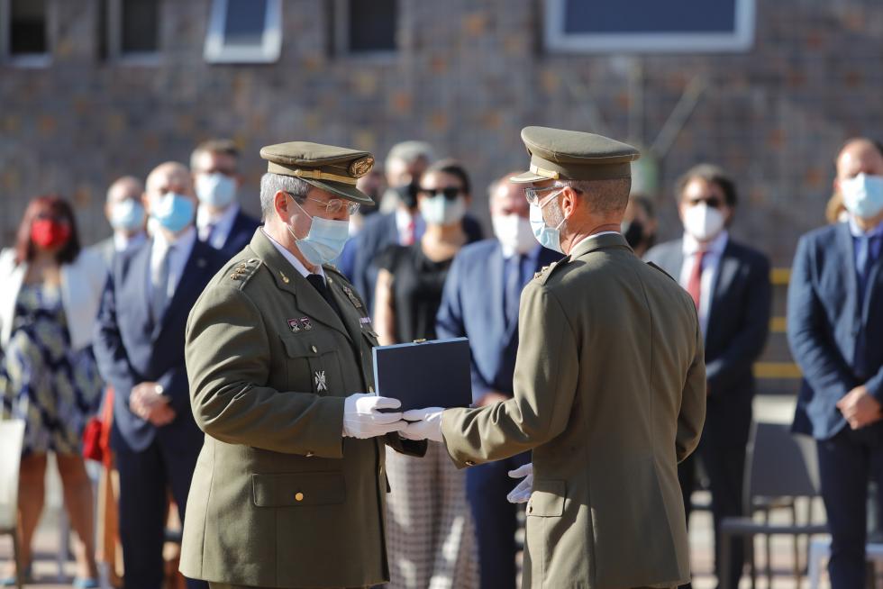 Acto del XXV aniversario en la Delegación de Defensa en Aragón