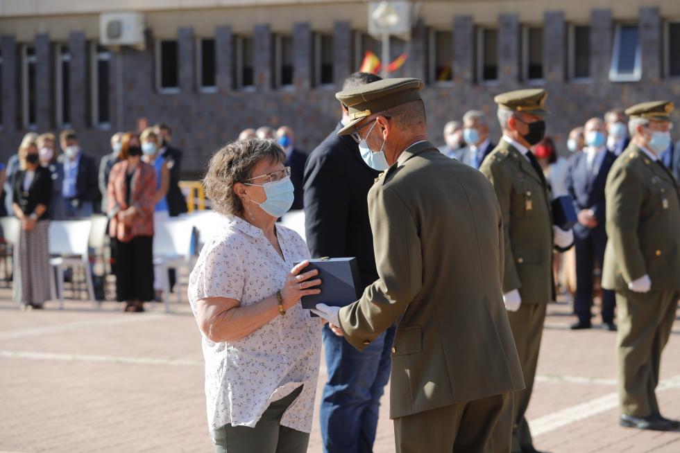 Acto del XXV aniversario en la Delegación de Defensa en Aragón