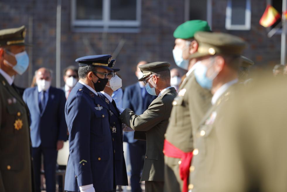 Acto del XXV aniversario en la Delegación de Defensa en Aragón