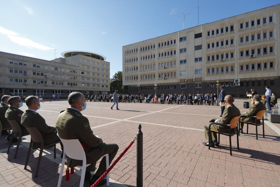Acto del XXV aniversario en la Delegación de Defensa en Aragón