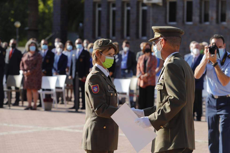 Acto del XXV aniversario en la Delegación de Defensa en Aragón