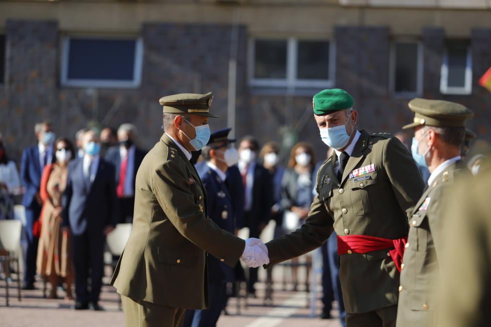 Acto del XXV aniversario en la Delegación de Defensa en Aragón