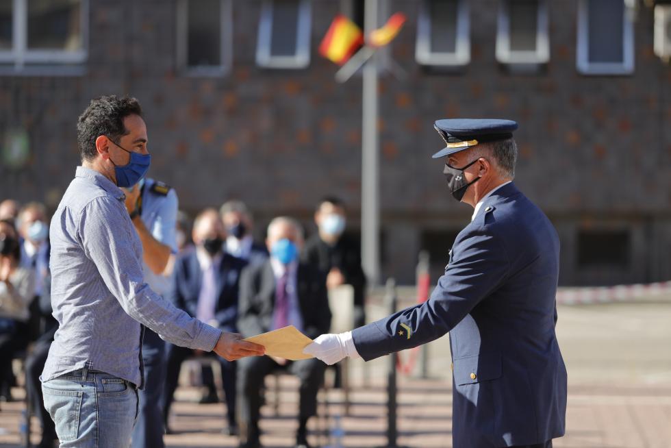 Acto del XXV aniversario en la Delegación de Defensa en Aragón
