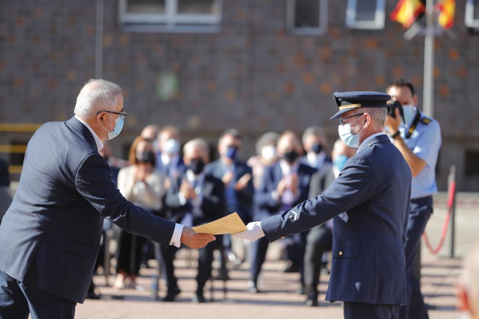 Acto del XXV aniversario en la Delegación de Defensa en Aragón