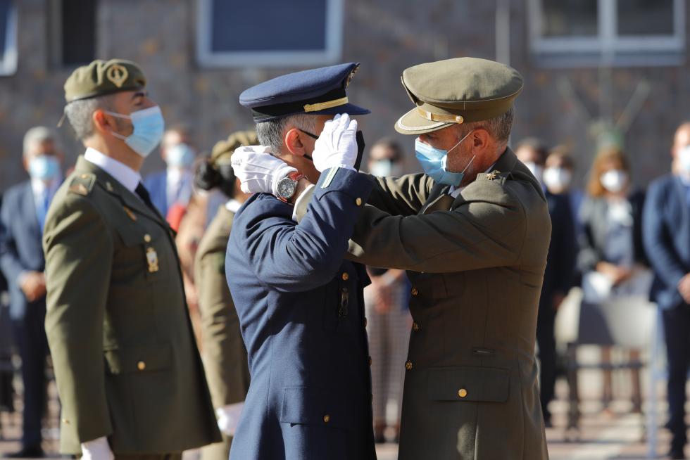 Acto del XXV aniversario en la Delegación de Defensa en Aragón