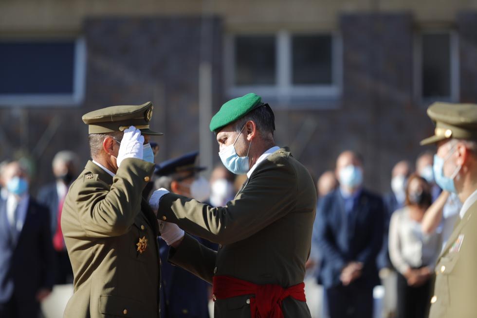Acto del XXV aniversario en la Delegación de Defensa en Aragón
