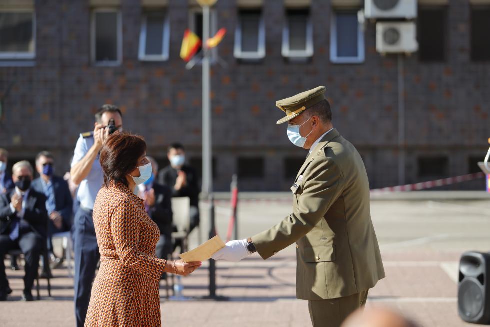 Acto del XXV aniversario en la Delegación de Defensa en Aragón