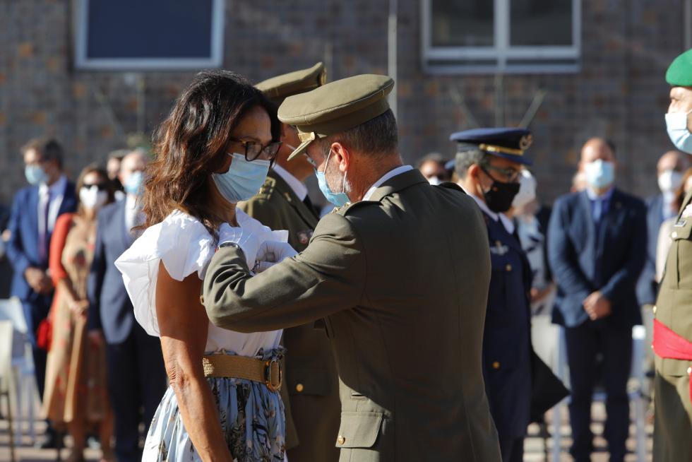 Acto del XXV aniversario en la Delegación de Defensa en Aragón