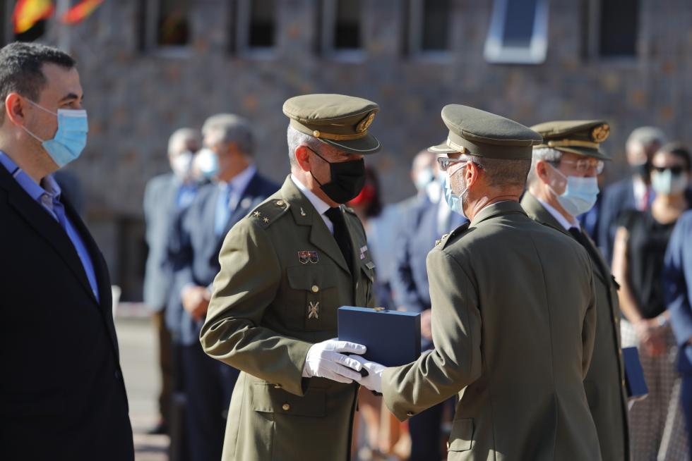 Acto del XXV aniversario en la Delegación de Defensa en Aragón