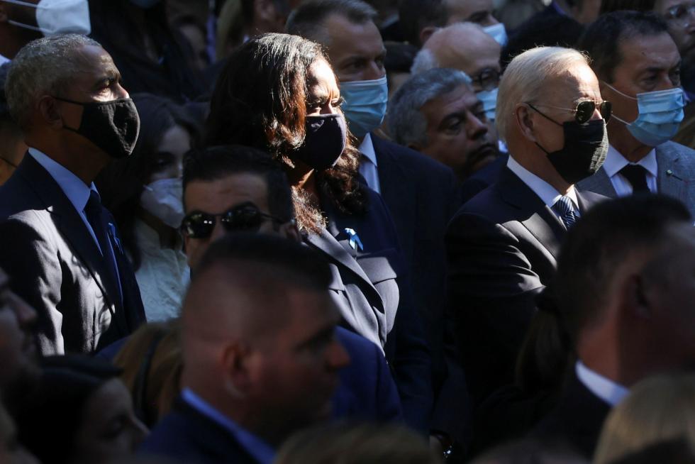 Homenaje a las víctimas del 11-S en Nueva York