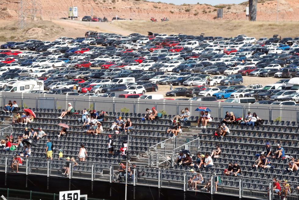 Segunda jornada del Gran Premio Tissot de Aragón de Moto GP