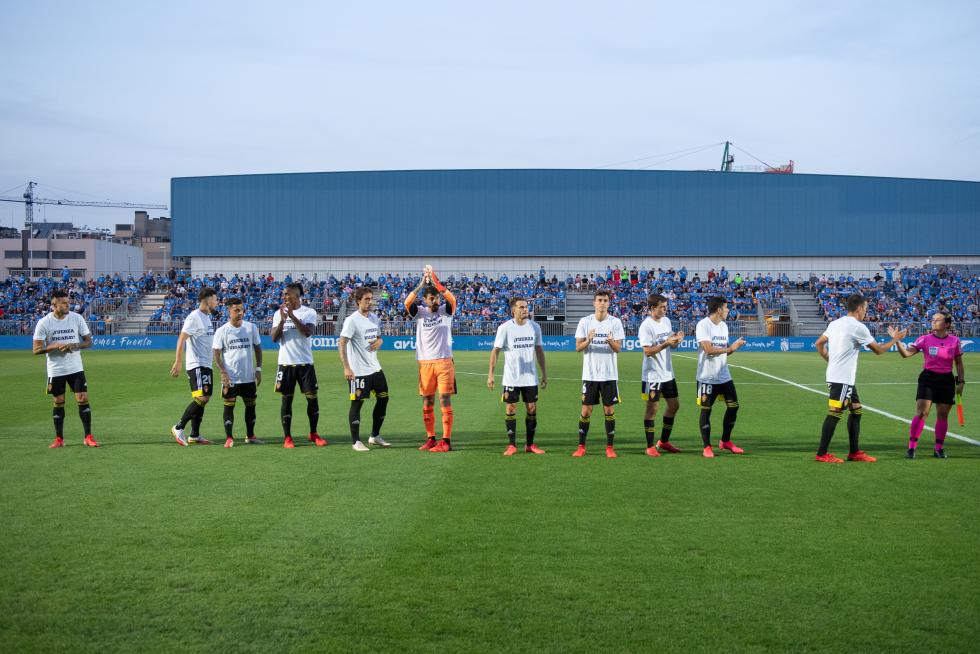 Foto del partido Fuenlabrada-Real Zaragoza, quinta jornada de Segunda División