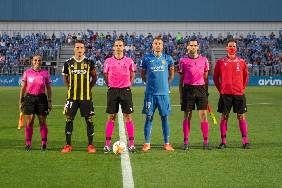 Foto del partido Fuenlabrada-Real Zaragoza, quinta jornada de Segunda División