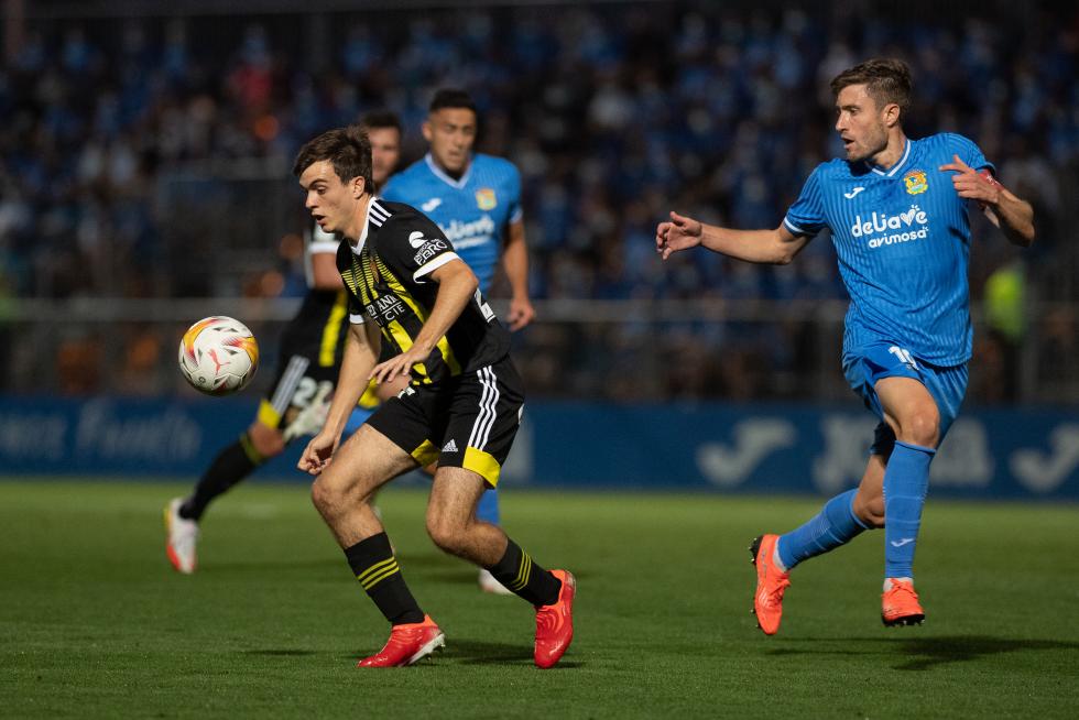 Foto del partido Fuenlabrada-Real Zaragoza, quinta jornada de Segunda División