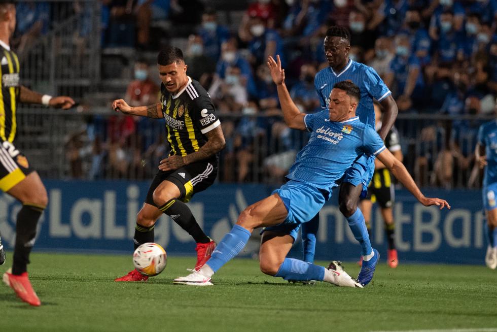 Foto del partido Fuenlabrada-Real Zaragoza, quinta jornada de Segunda División