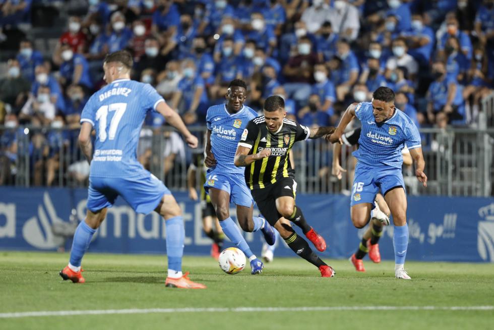 Foto del partido Fuenlabrada-Real Zaragoza, quinta jornada de Segunda División
