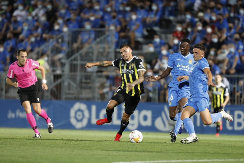 Foto del partido Fuenlabrada-Real Zaragoza, quinta jornada de Segunda División