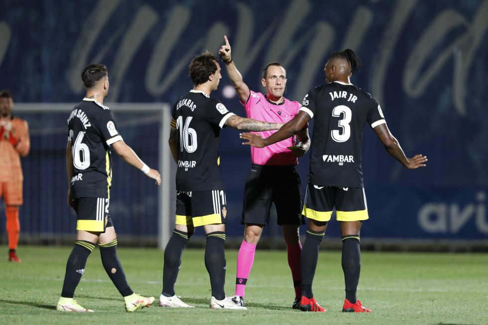 Foto del partido Fuenlabrada-Real Zaragoza, quinta jornada de Segunda División.