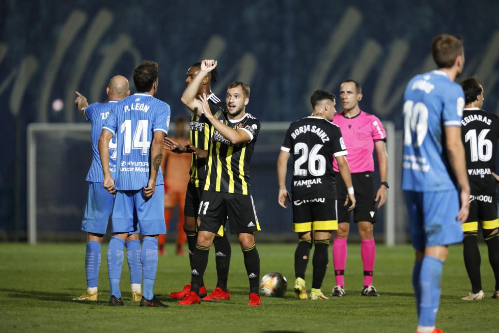Foto del partido Fuenlabrada-Real Zaragoza, quinta jornada de Segunda División.