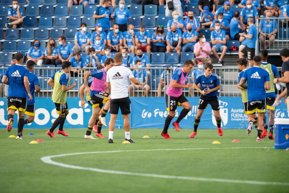 Foto del partido Fuenlabrada-Real Zaragoza, quinta jornada de Segunda División
