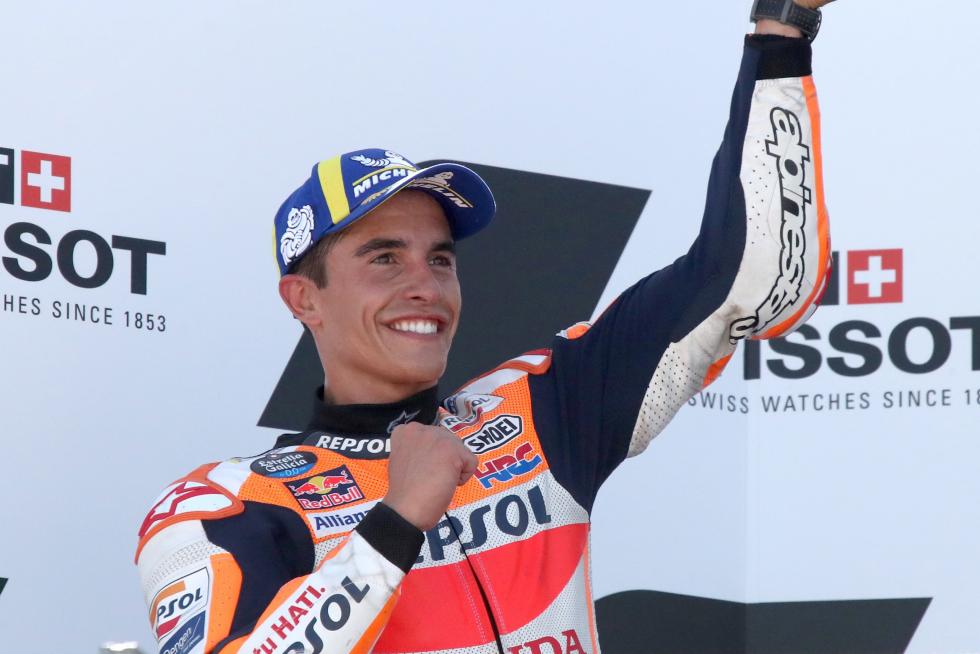 Marc Marquez acaba segundo en el GP de MotoGP de Aragón