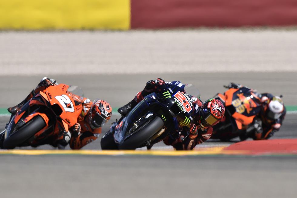 Carrera de Moto GP del Gran Premio Tissot de Aragón