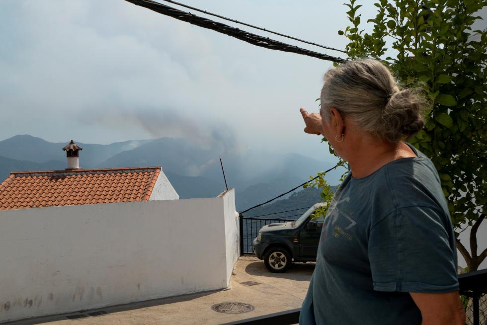 Todos los habitantes de Jubrique ya han sido desalojados y están en Algatocín