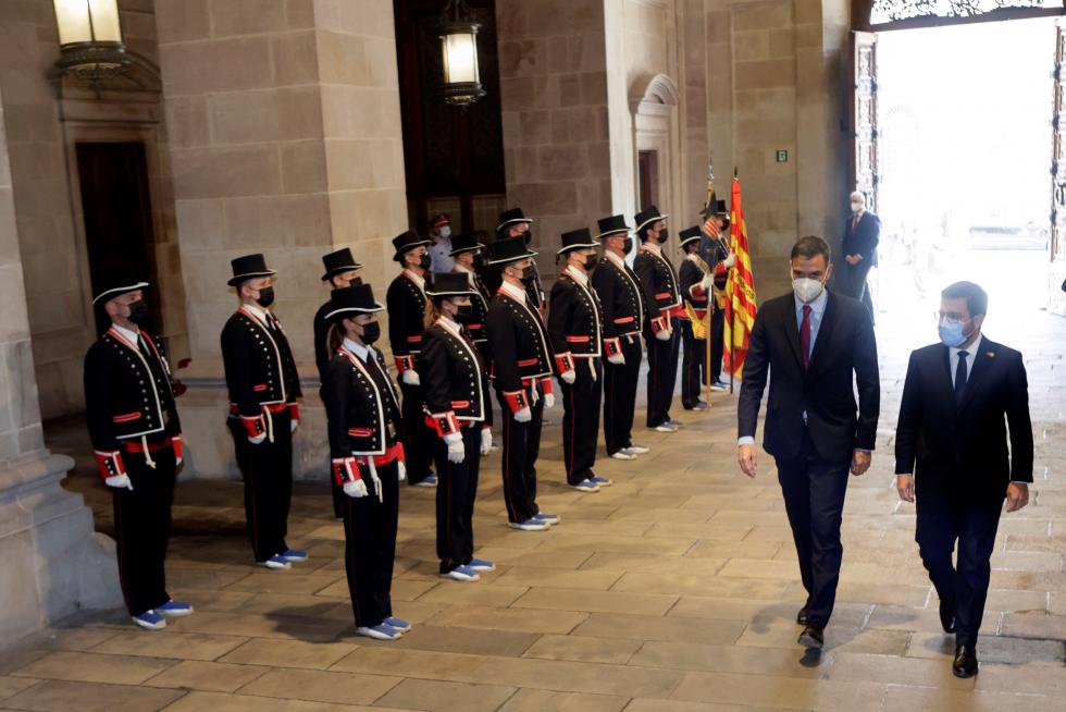Mesa de diálogo entre el Gobierno y la Generalitat