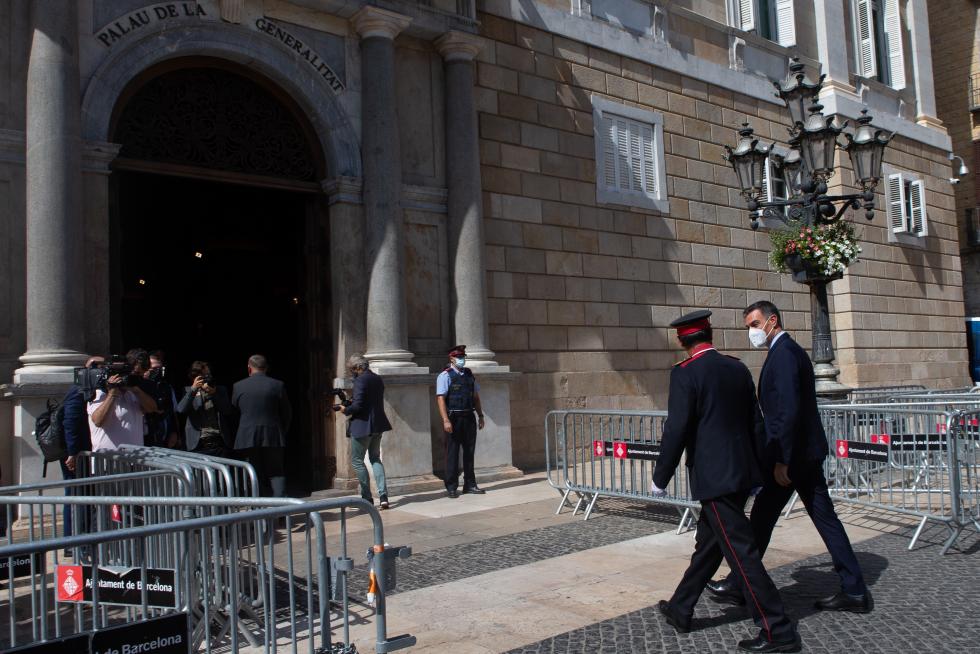 Mesa de diálogo entre el Gobierno y la Generalitat