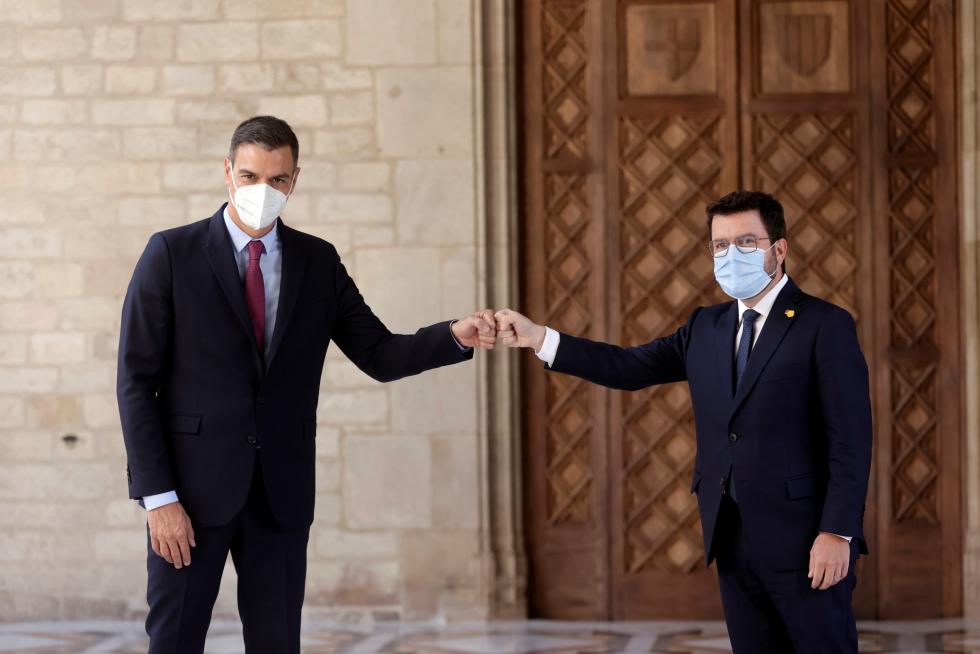 Mesa de diálogo entre el Gobierno y la Generalitat