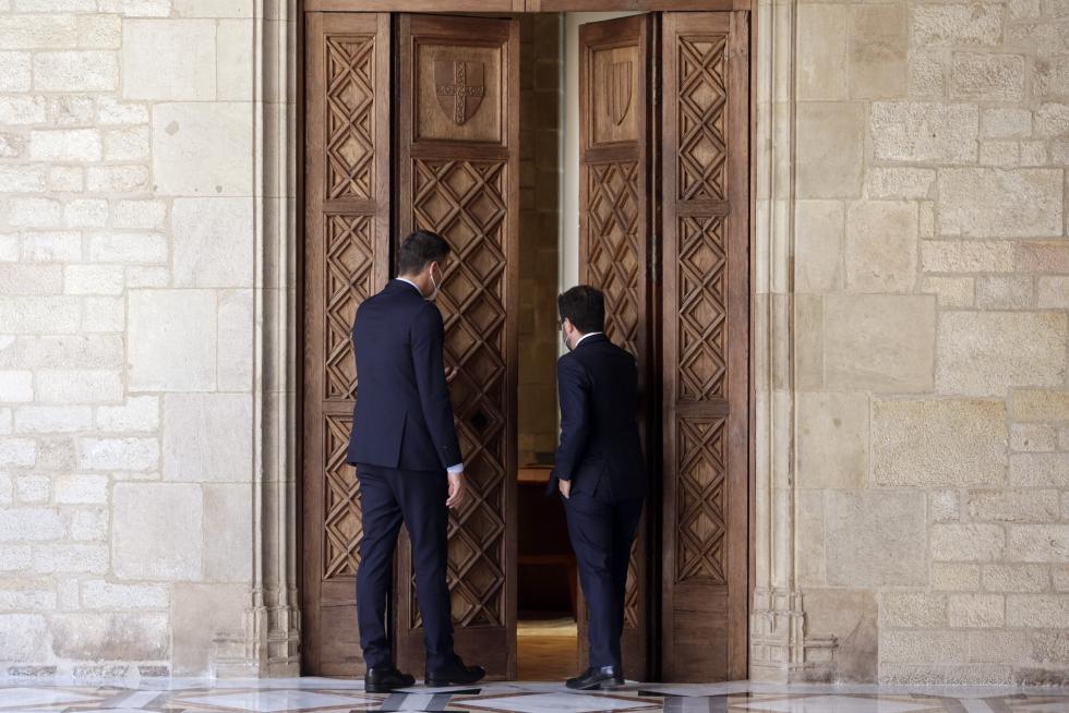 Mesa de diálogo entre el Gobierno y la Generalitat