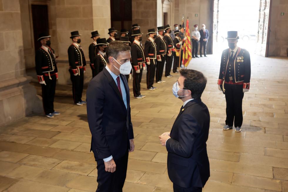 Mesa de diálogo entre el Gobierno y la Generalitat
