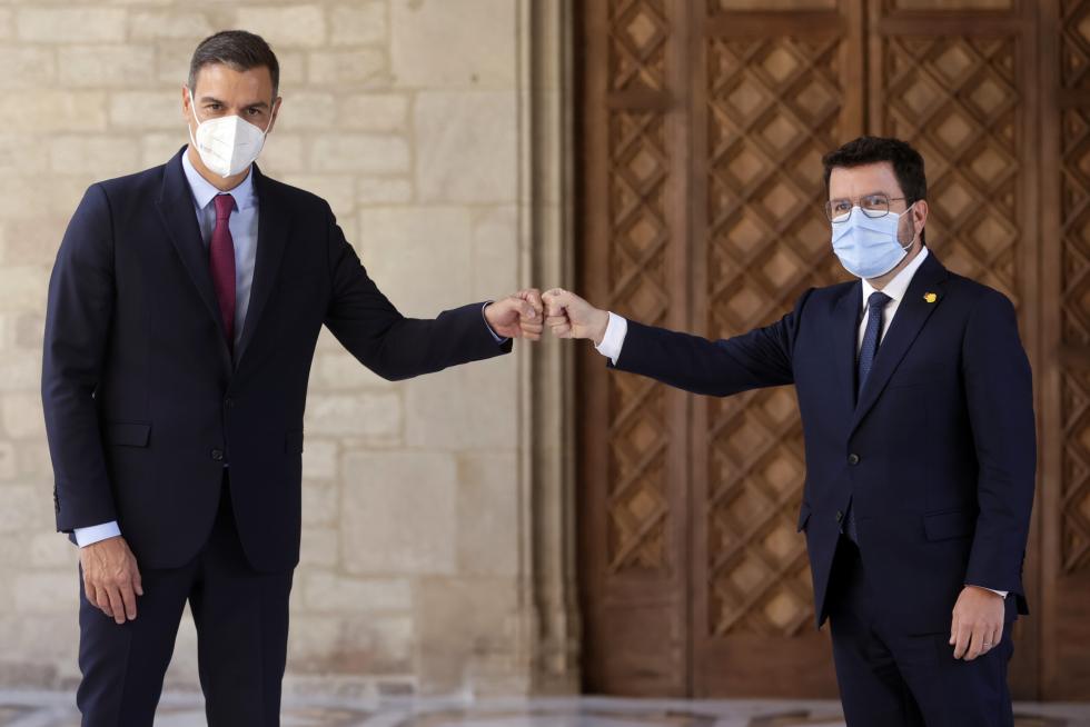 Mesa de diálogo entre el Gobierno y la Generalitat