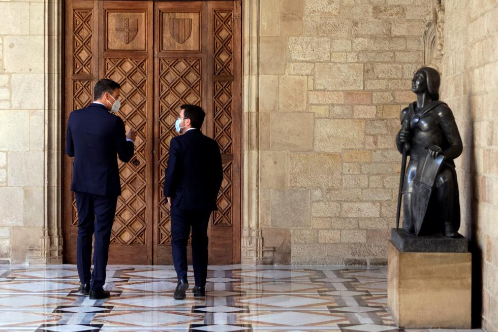 Mesa de diálogo entre el Gobierno y la Generalitat