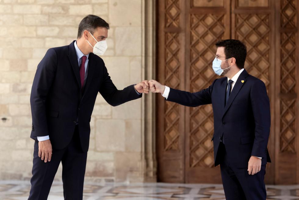 Mesa de diálogo entre el Gobierno y la Generalitat