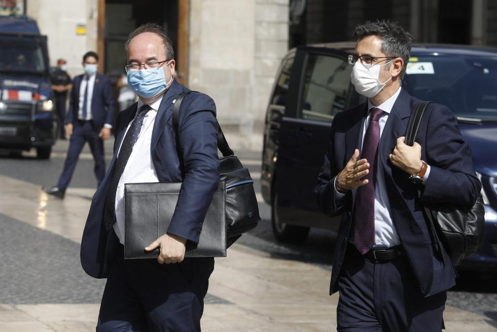 Reunión entre Pedro Sánchez y Pere Aragonès